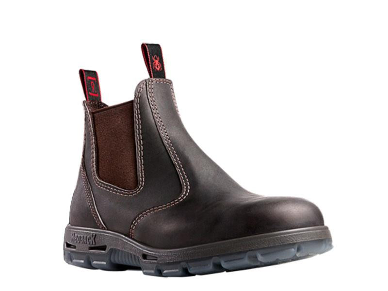 REDBACK USBOK коричневые кожаные ботинки со стальными носками